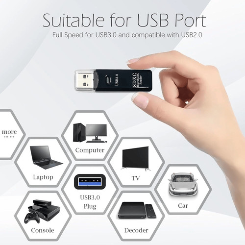 Usb3 card reader for pc - for,