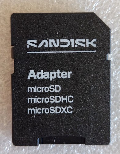 Sandisk adapter for - sandisk,