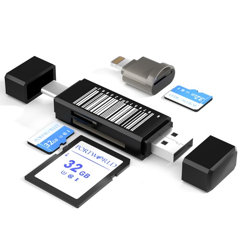 Usb micro card reader - sd,