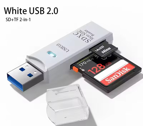 Usb 0 card reader tf - in,
