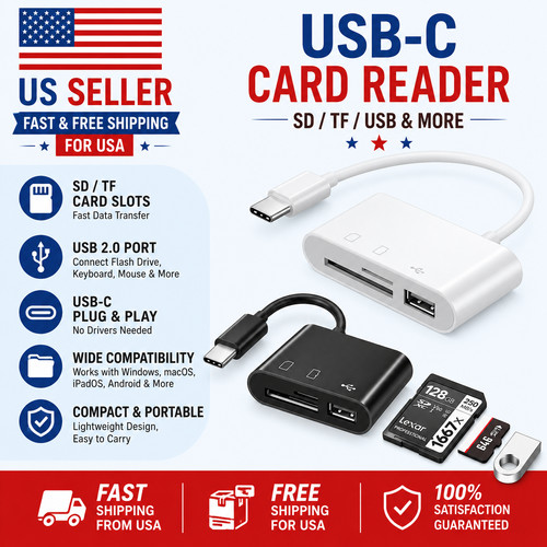 Usb card reader - usb, sd