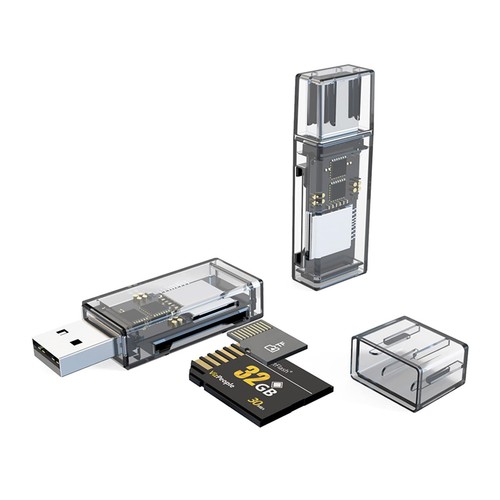 Pack usb card reader for - sd,